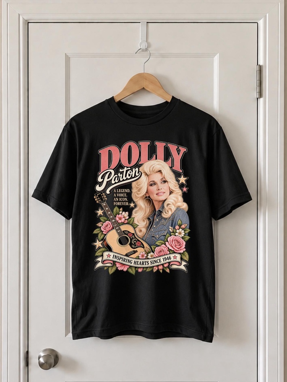 Vintage Dolly Parton Shirt, Country Music Graphic Tee, Nashville T-Shirt